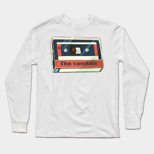 the vandals cassette Long Sleeve T-Shirt